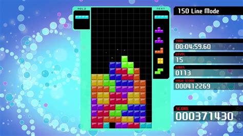 Tetris 99 - Marathon, 150 Line Mode (6:23.38, Level 10 Start) - YouTube