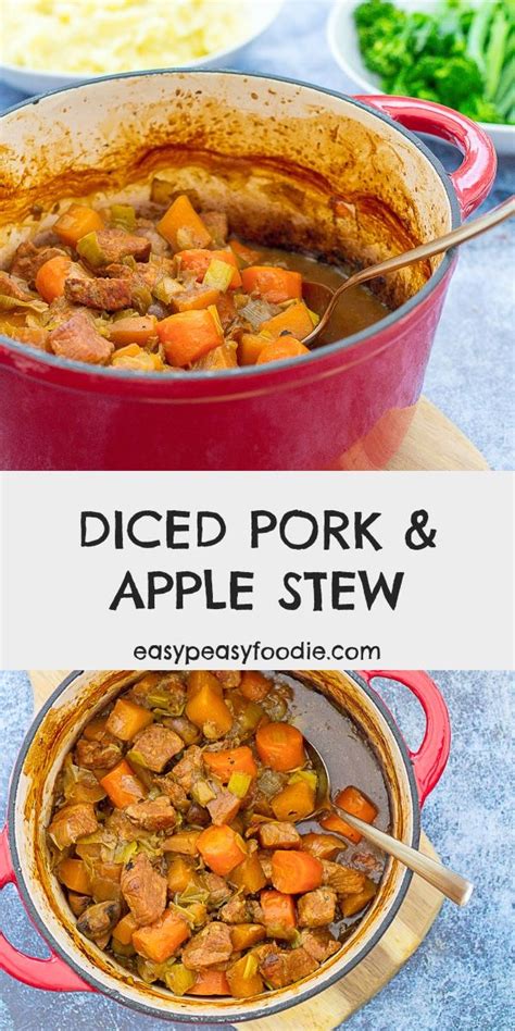 Diced Pork and Apple Stew | Recipe | Easy stew, Roast pork dinner, Pork ...