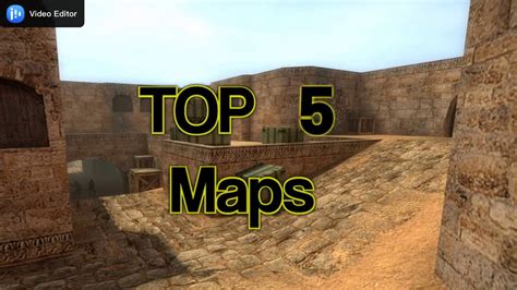 Counter Strike 1.6 - Top 5 MAPS - YouTube