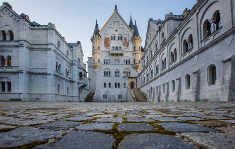 Neuschwanstein Castle Courtyard, Germany