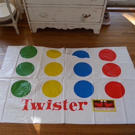 Vintage 1960's Twister Board Game by Milton Bradley | Etsy