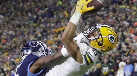 Watch: Christian Watson’s TD Among Packers-Titans Highlights - Sports ...