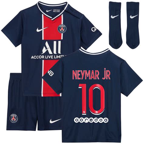 UKSoccershop 2018-19 Psg Away Baby Kit Neymar Jr 10 T-Shirts Sports & Outdoors