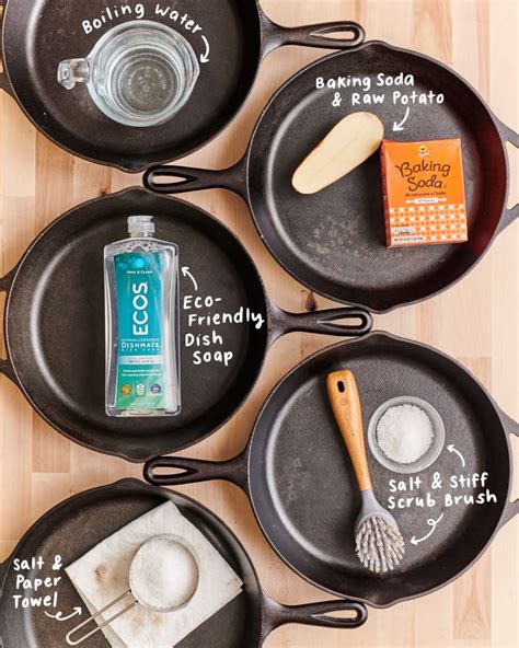 The Best Method for Cleaning a Cast Iron Skillet | The Kitchn