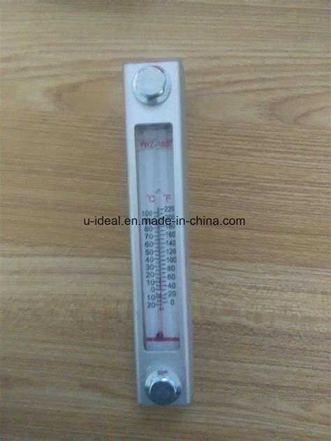 Oil Sight Glass- Level Gauge with Thermomete- Oil Level Indicator ...