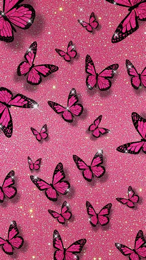 Pink Butterfly Wallpaper Iphone Pastel Butterfly Aesthetic - 988 free images of pink butterfly ...