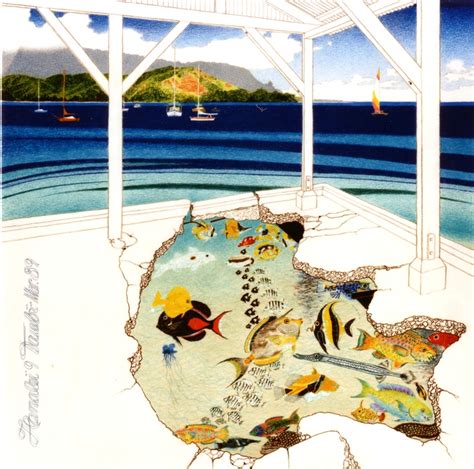 Tambi Larsen drawing Hawaiian fish | Art, Painting, Drawings