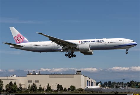 B-18002 - China Airlines Boeing 777-300ER at Everett - Snohomish County ...