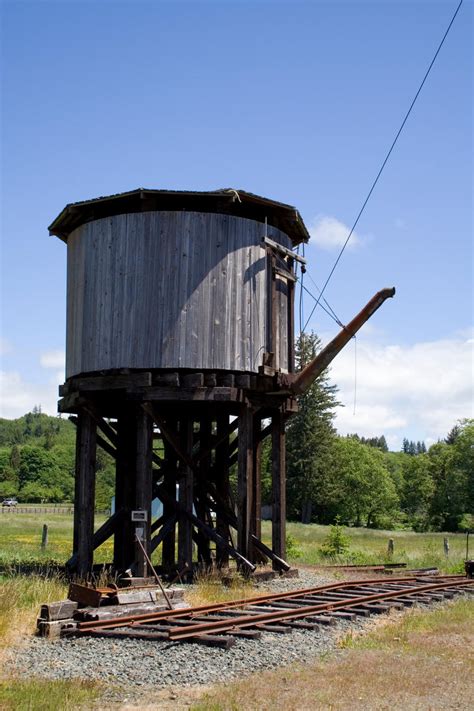 Railroad Water Tower by FoxStox on DeviantArt