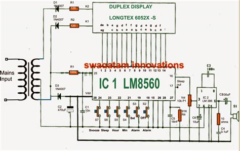 Simple Digital Clock Circuit Explained