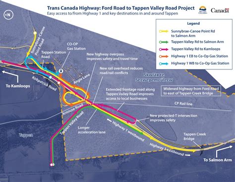 Ford Road to Tappen Valley Road - Future Routes - Province of British Columbia