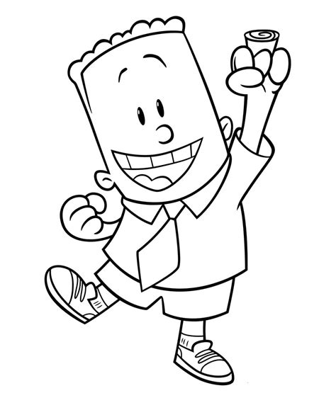 George Captain Underpants coloring page - Download, Print or Color ...