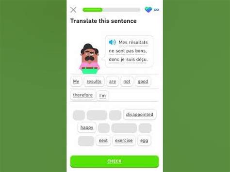 Let’s learn French with Duolingo #duolingo #beginner #learn #france section 5:adventurer unit 7 ...