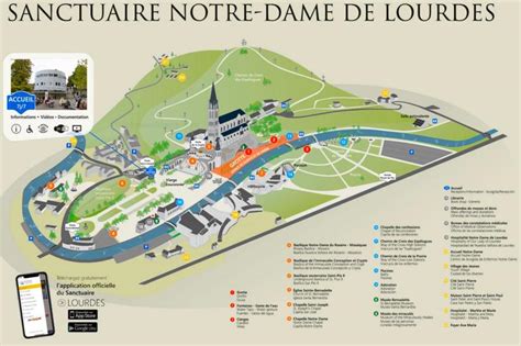 Sanctuary of Our Lady of Lourdes Map - Ontheworldmap.com