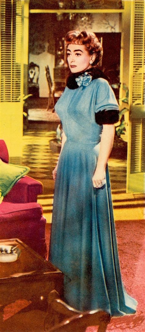 JOAN CRAWFORD in QUEEN BEE 1955 Detail: Vintage colored lobby card. "I know you think I've been ...