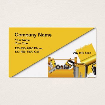 Professional Painter Design Business Card | Zazzle | Painter business card, Business card design ...