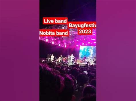 live band Nobita band #nobita #bayugfestival #bayugancity - YouTube