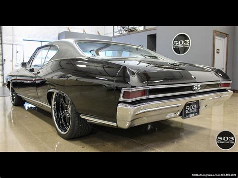 1968 Chevrolet Chevelle SS 396; Black/Black Stunning Restomod!