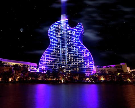 Seminole Hard Rock Guitar Hotel Photograph by Mark Andrew Thomas | Fine Art America