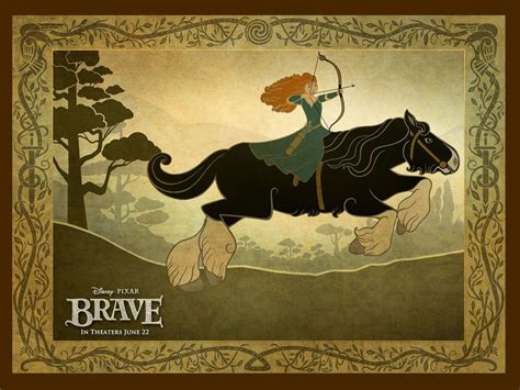 Disney Brave Movie Poster - 11" x 15-1/2" | Art, Art from Dealers & Resellers, Posters … | Brave ...