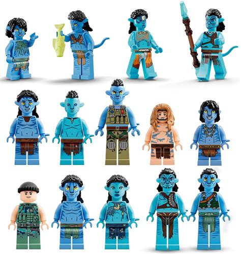 Every new 2023 LEGO Avatar Minifigure | Милые рисунки, Фильм аватар ...