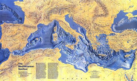 The Mediterranean Seafloor [3160x1884] : r/MapPorn