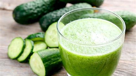 Beneficios de beber jugo de pepino - Chapin Radios