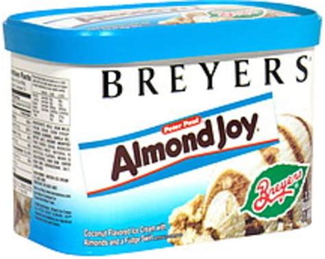 Breyers Almond Joy Ice Cream - 1.75 QT, Nutrition Information | Innit