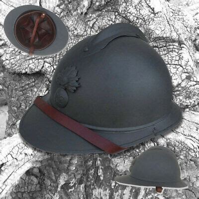 WWI WW1 FRENCH Army M1915 Adrian Helmet Steel £64.49 - PicClick UK