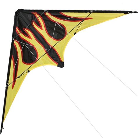 Outdoor Fun Sports NEW 48 Inch Dual Line Stunt Kites / Flame Kite With ...