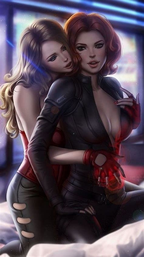 Black widow and scarlet witch fanart in 2020 | Black widow marvel, Scarlet witch marvel, Marvel ...