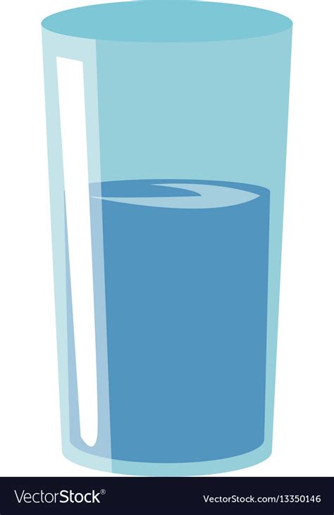 Water glass icon Royalty Free Vector Image - VectorStock