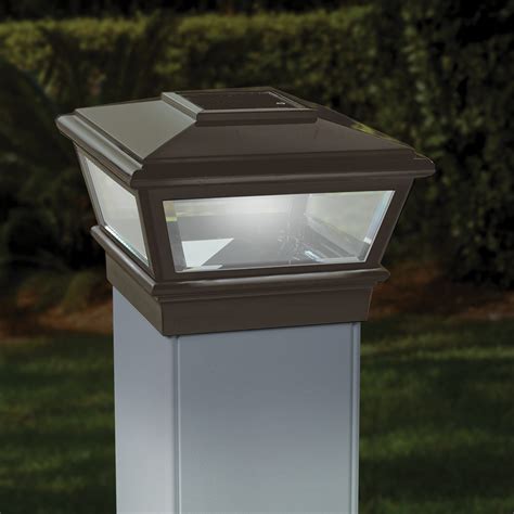 6" x 6" Solar VersaCap Post Cap Light | Minnesota Deck Builders, Maintenance Free Deck and ...