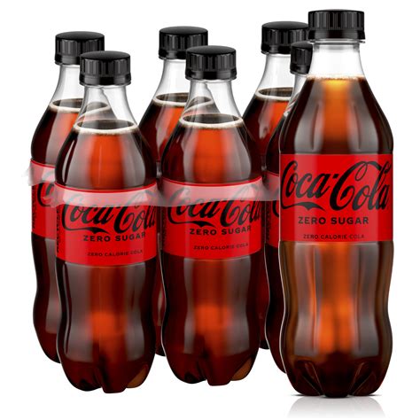 Buy Coke Zero Sugar Diet Soda Soft Drink, 16.9 fl oz, 6 Pack Online at ...