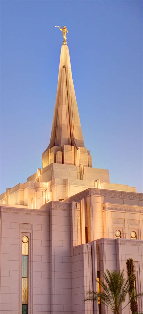 Top portion of the LDS temple being built in Gilbert, Arizona. | Mormon temples, Lds temples, Temple