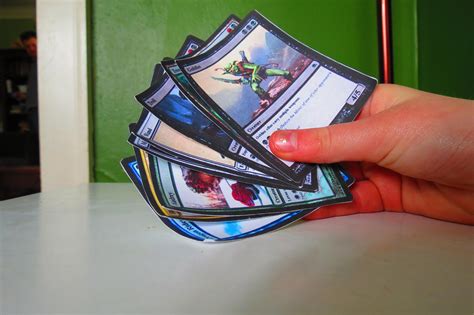 how to make custom trading cards