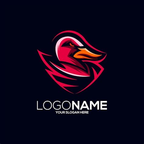 Premium Vector | Duck logo design