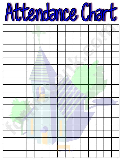 Classroom Charts Printable Guidelines For Attendance Sheet | Images and Photos finder