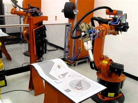 Kuka basic robotic training - PTP motion - YouTube