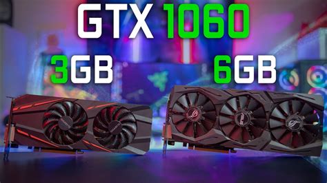 GTX 1060 3GB VS 6GB In 2019 - Still Good Enough? - YouTube