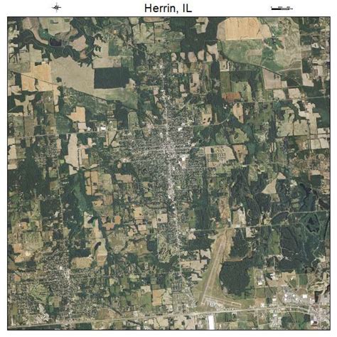 Aerial Photography Map of Herrin, IL Illinois