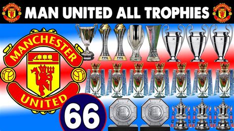 MANCHESTER UNITED ALL TROPHIES • LIST OF MANCHESTER UNITED WON ALL TITLES BY EVERY YEAR. - YouTube