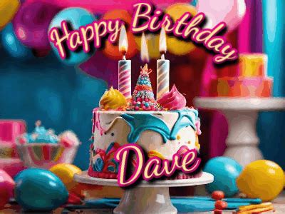 Happy Birthday Dave GIF 65