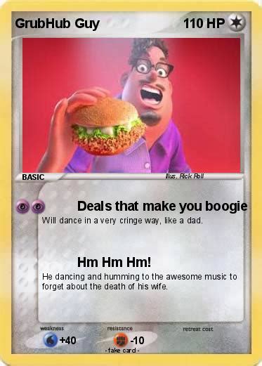 Pokémon GrubHub Guy 11 11 - Deals that make you boogie - My Pokemon Card