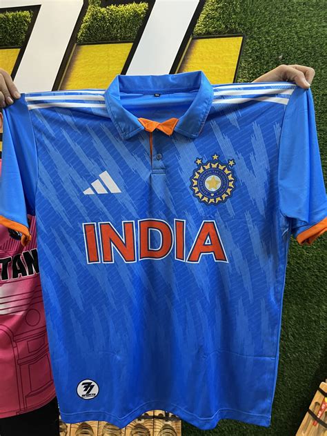 NEW INDIA TEAM JERSEY 2023 BY ADIDAS-HALF SLEEVES - 77sports - Best sports shop in maharashtra