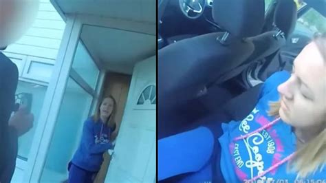 Footage shows the moment nurse Lucy Letby is arrested for murdering babies