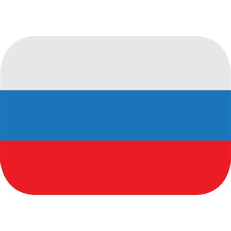 Russia flag emoji clipart. Free download transparent .PNG | Creazilla
