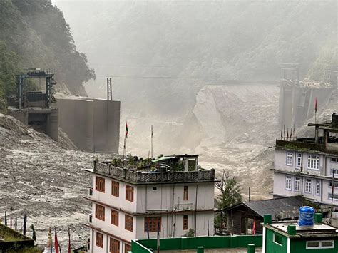 Cloud Burst Triggers Massive Flash Floods in Sikkim