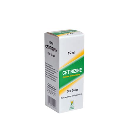 CETIRIZINE ORAL DROPS – Pharaoina Pharmaceuticals