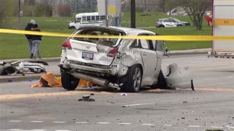 One dead after crash in Brimley and Lawrence area